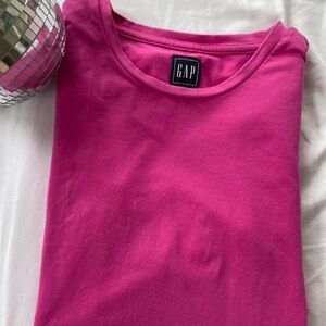 Fushia Pink Gap Bodysuit